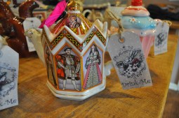 Tea pot cocktails for a private alice in wonderland party