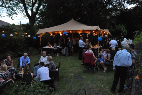 Garden Party at night - Nottingham, East Midlands 